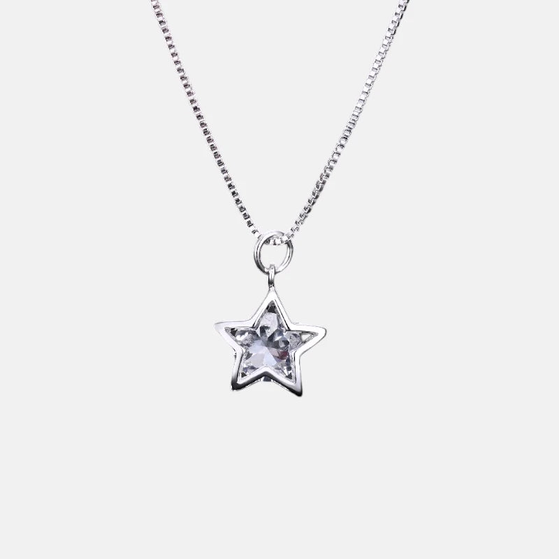 Colar Estrela de Prata 925